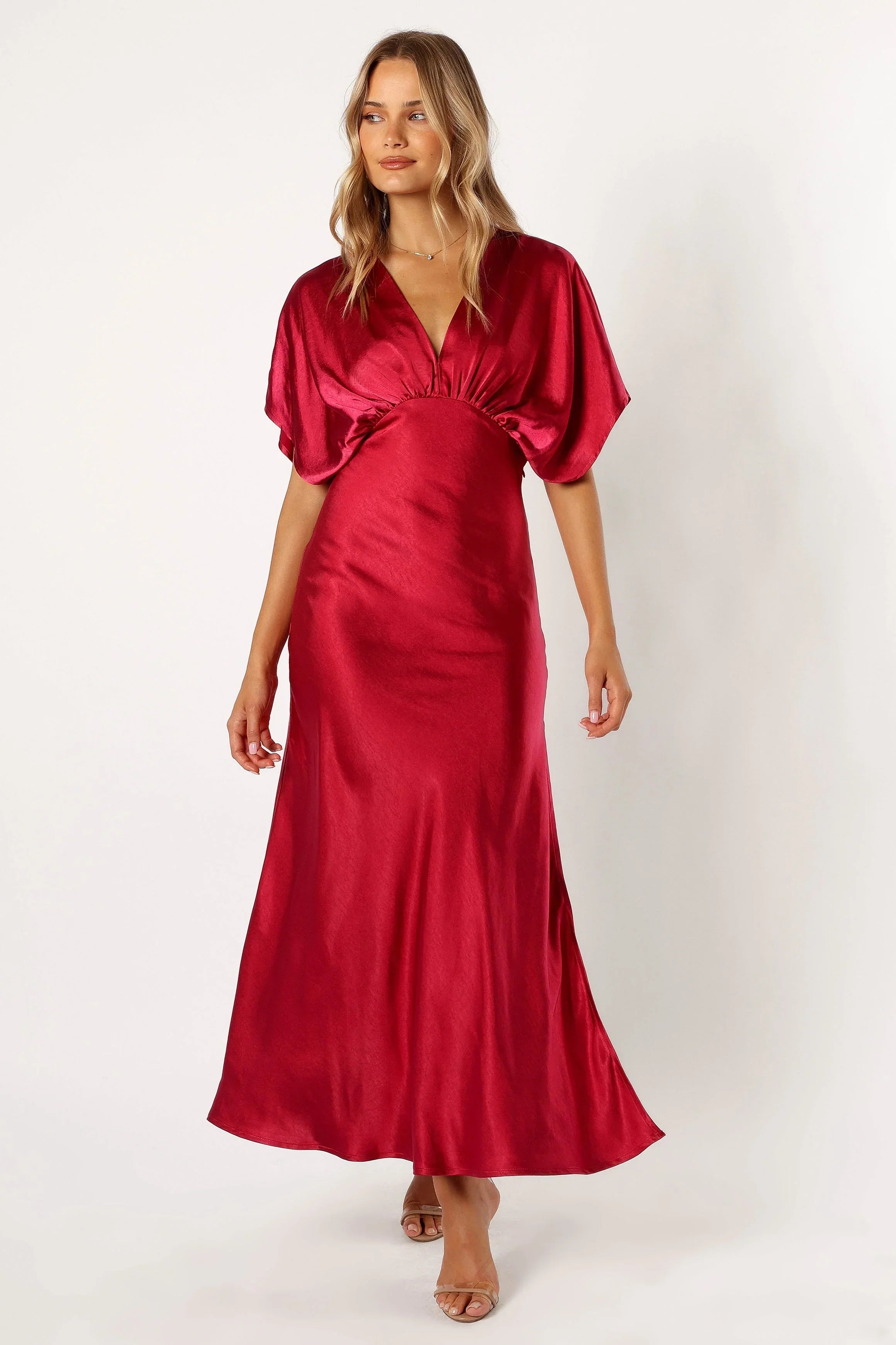 Ricki Maxi Dress - Ruby Wine