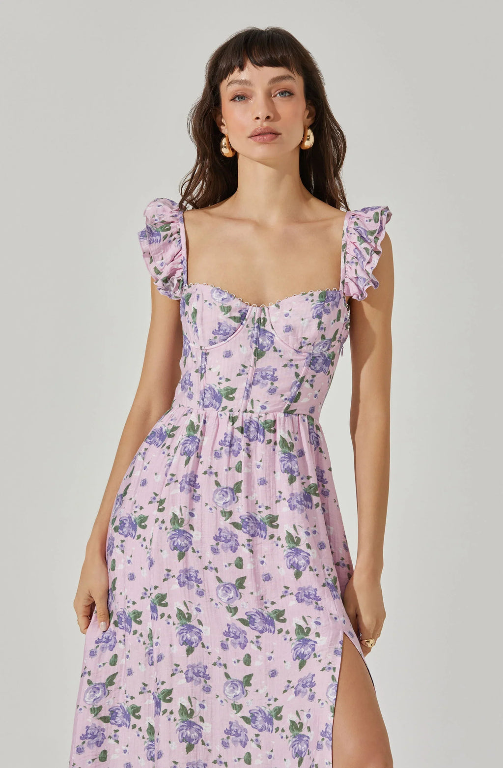 Wedelia Print Midi Dress