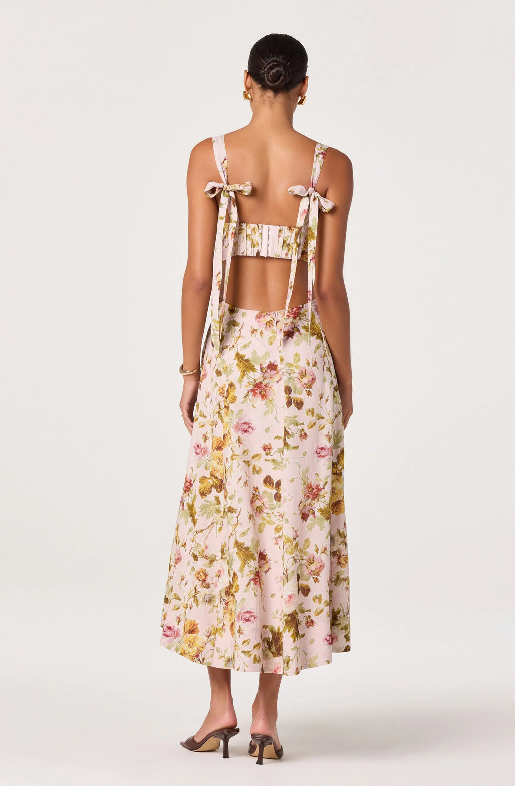 Ciana Linen Midi Dress