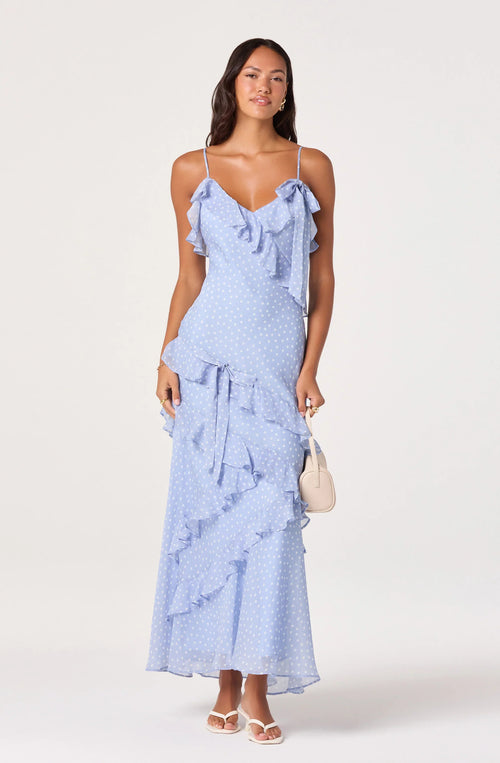 Amiya Chiffon Maxi Dress