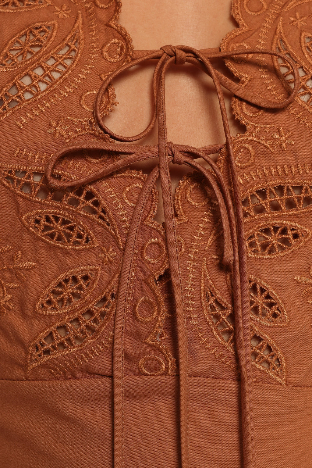 Rhodes Mini Dress - Brown