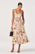 Ciana Linen Midi Dress
