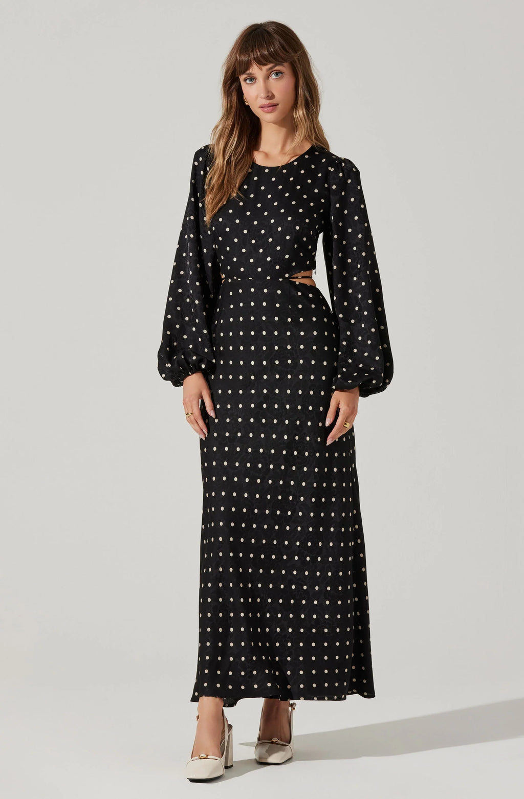 Quinn Floral Cutout Maxi Dress