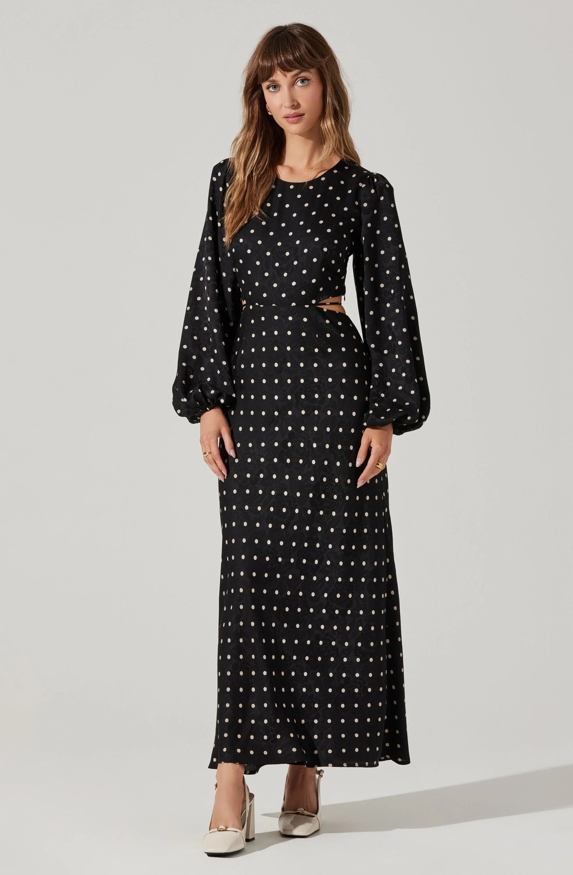Quinn Floral Cutout Maxi Dress