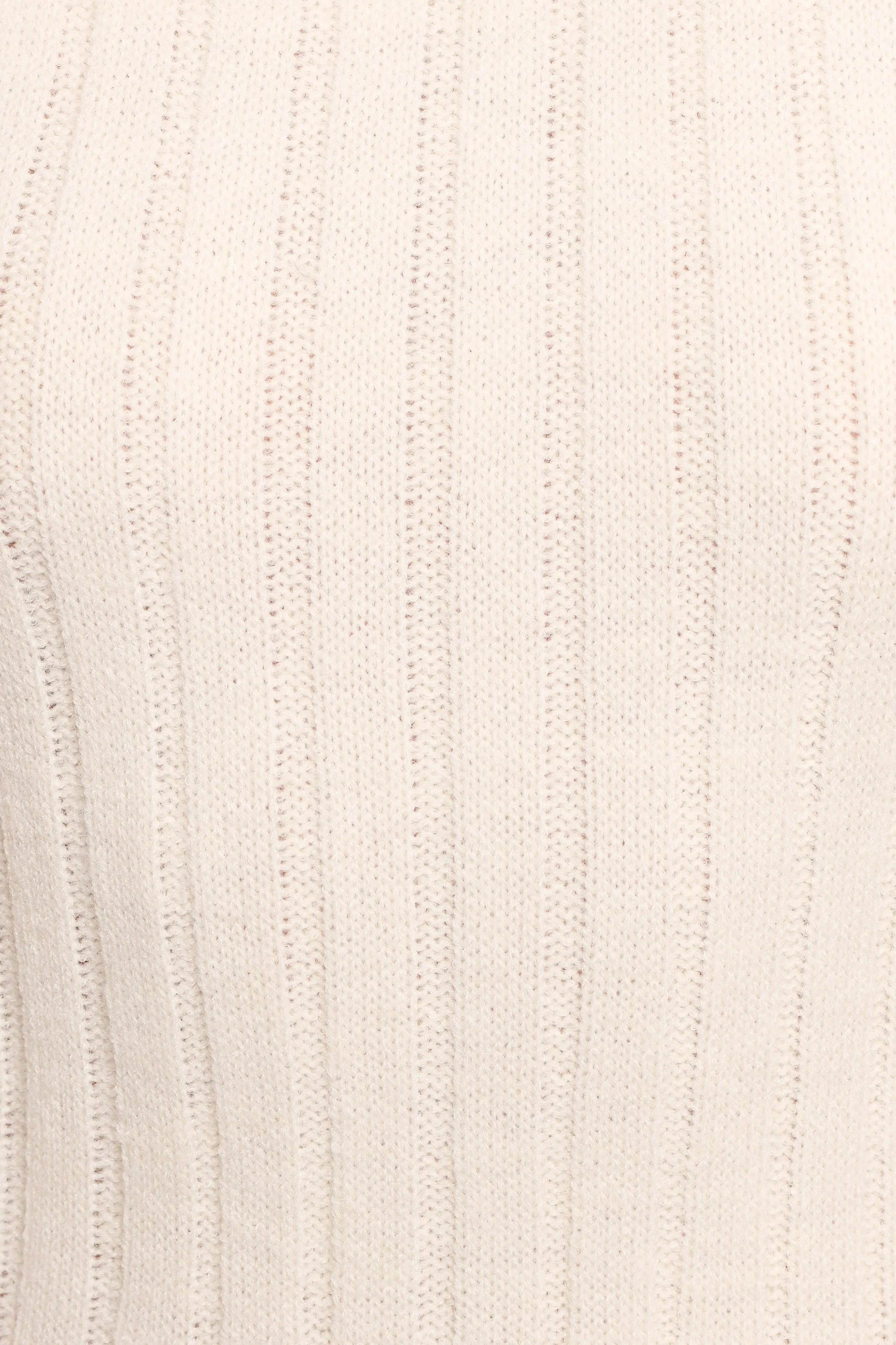Kellie Knit Midi Dress - White