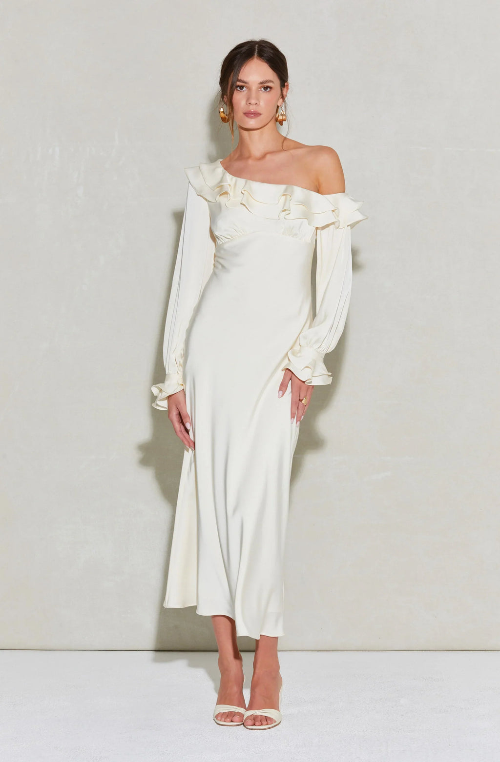 Coraline Satin Maxi Dress