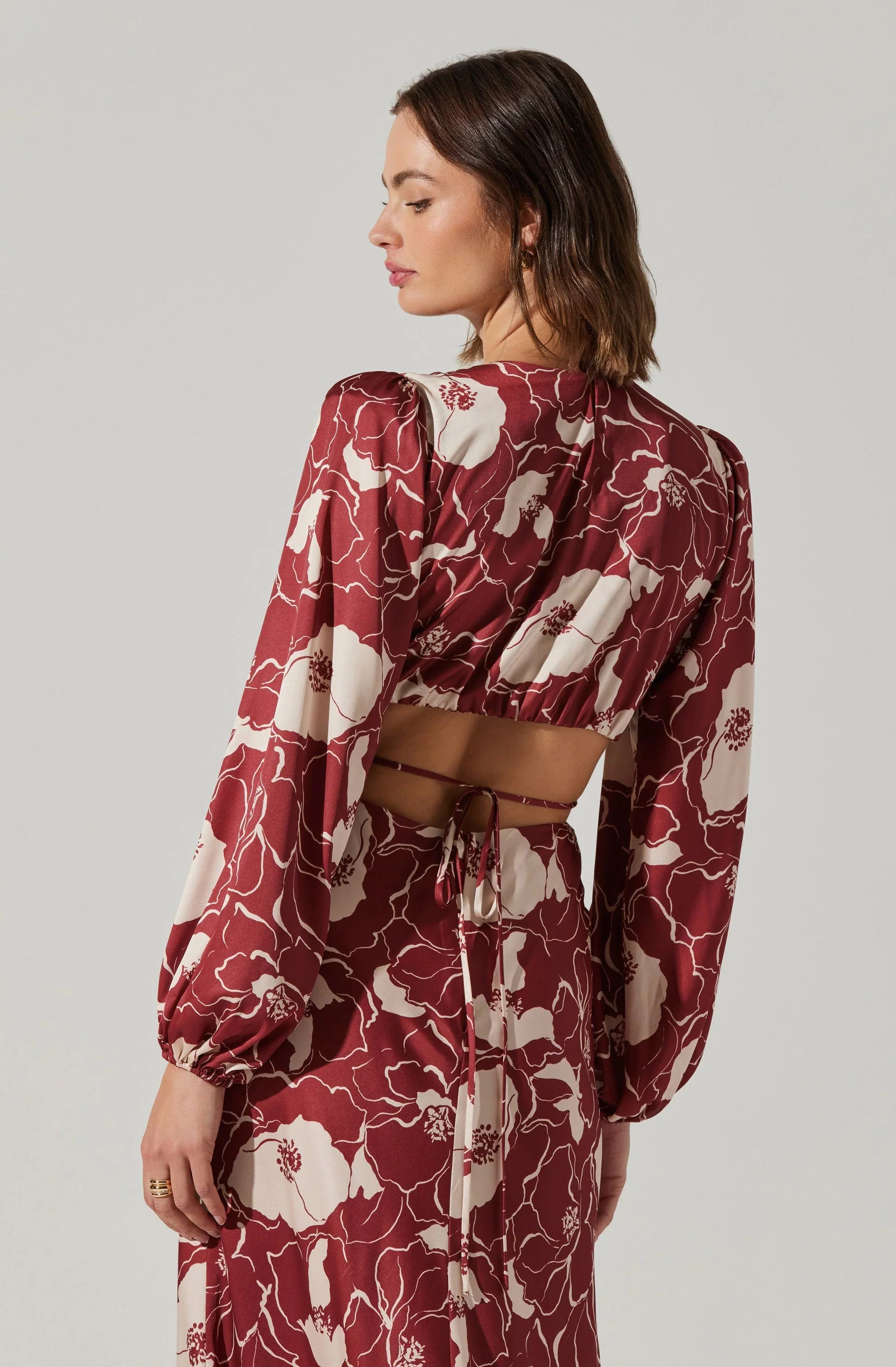 Quinn Floral Cutout Maxi Dress