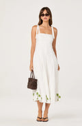 Shiann Embroidered Midi Dress