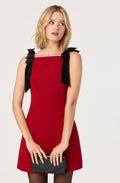 Ambria Bow Mini Dress