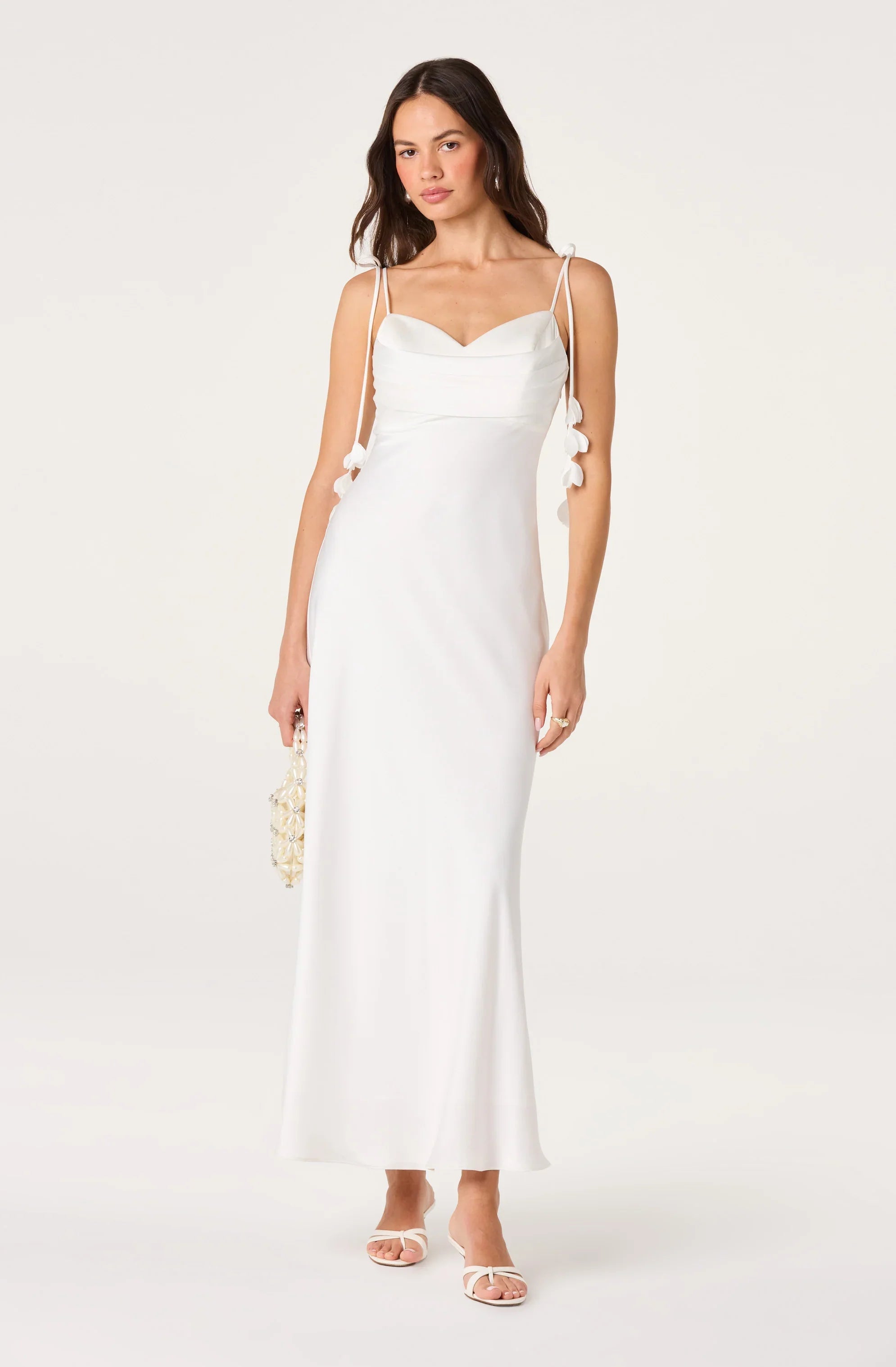 Hera Satin Maxi Dress