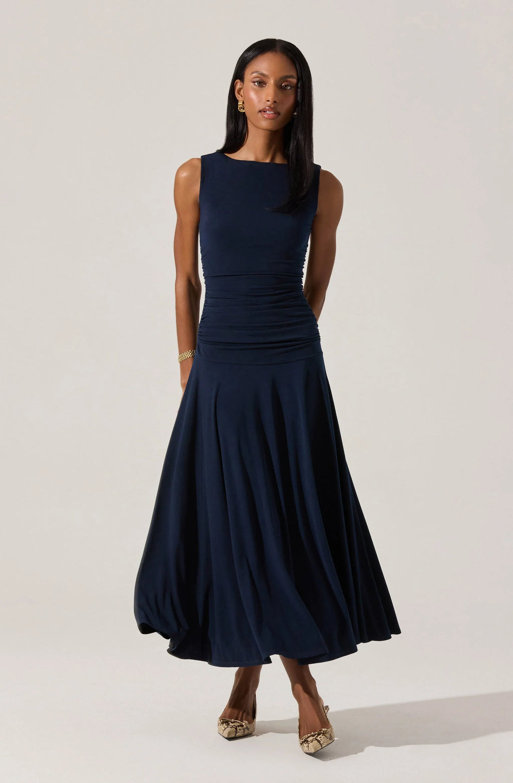 Melisandre High Neck Maxi Dress